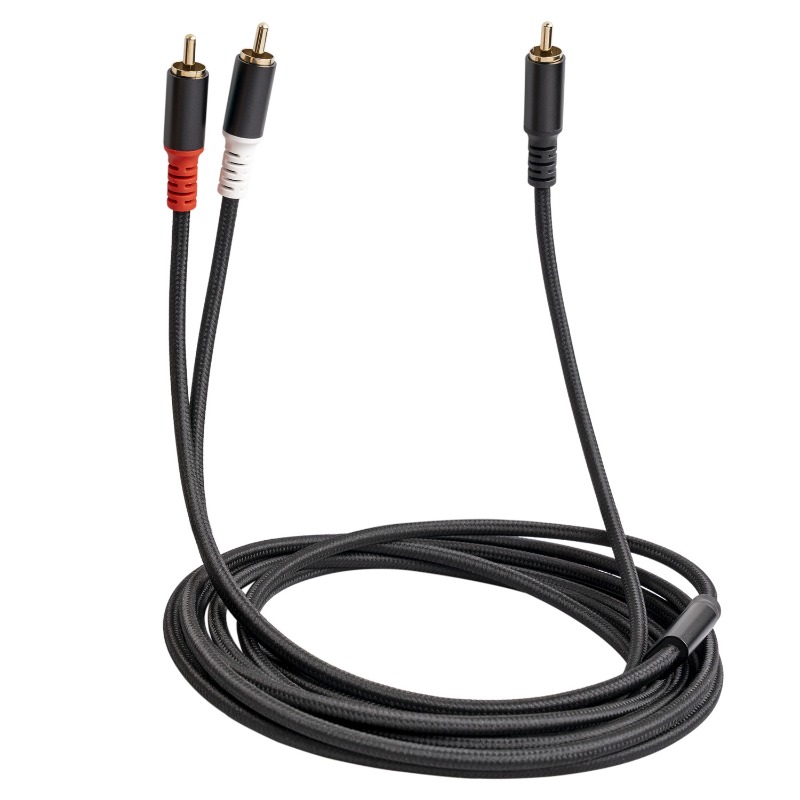 Audio Home Cinema - 1/2/3M 1 RCA ชาย 2 สายสัญญาณเสียง