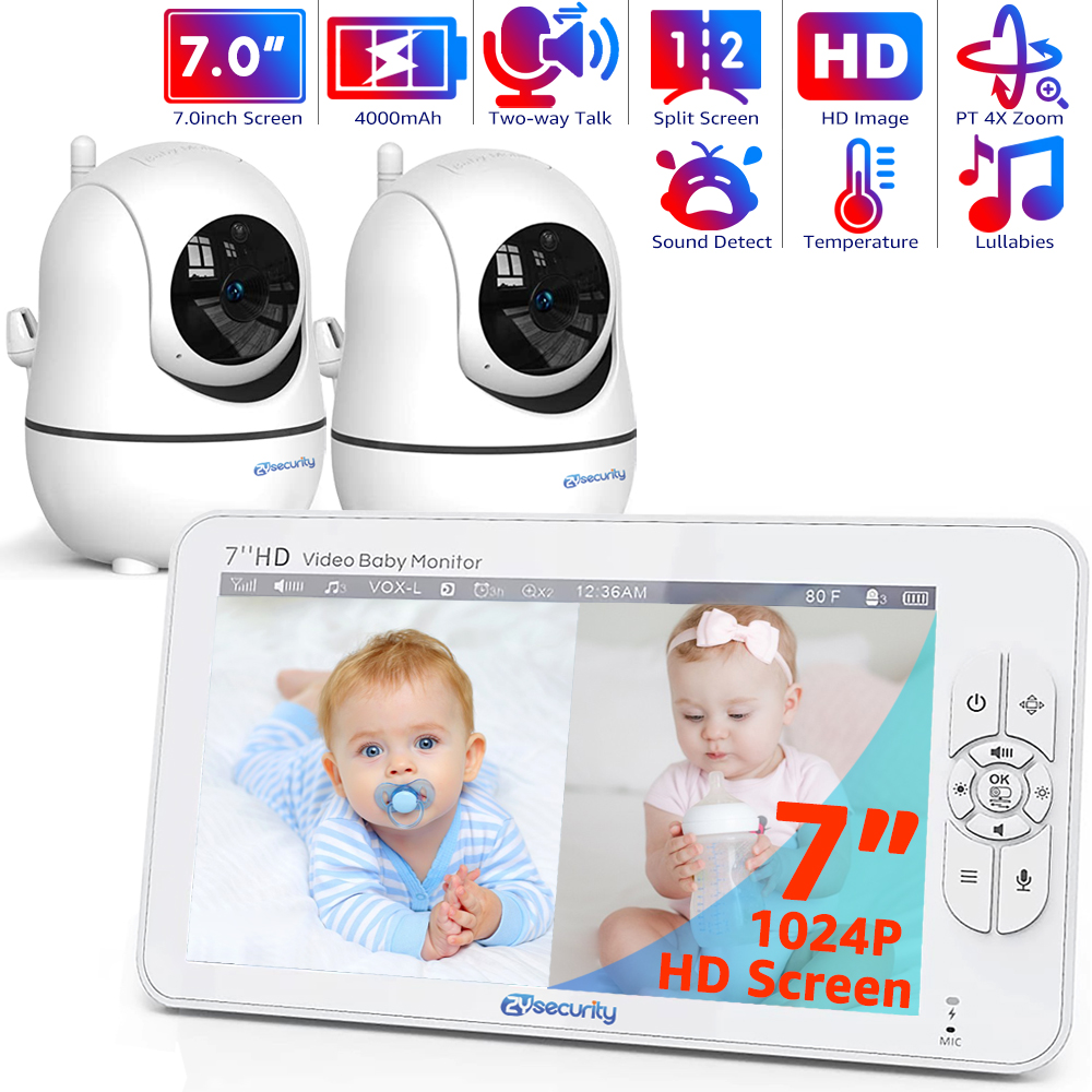 7.0 นิ้ว Video Baby Monitor HD - Home Cinema Wireless บทวิจารณ์และราคา