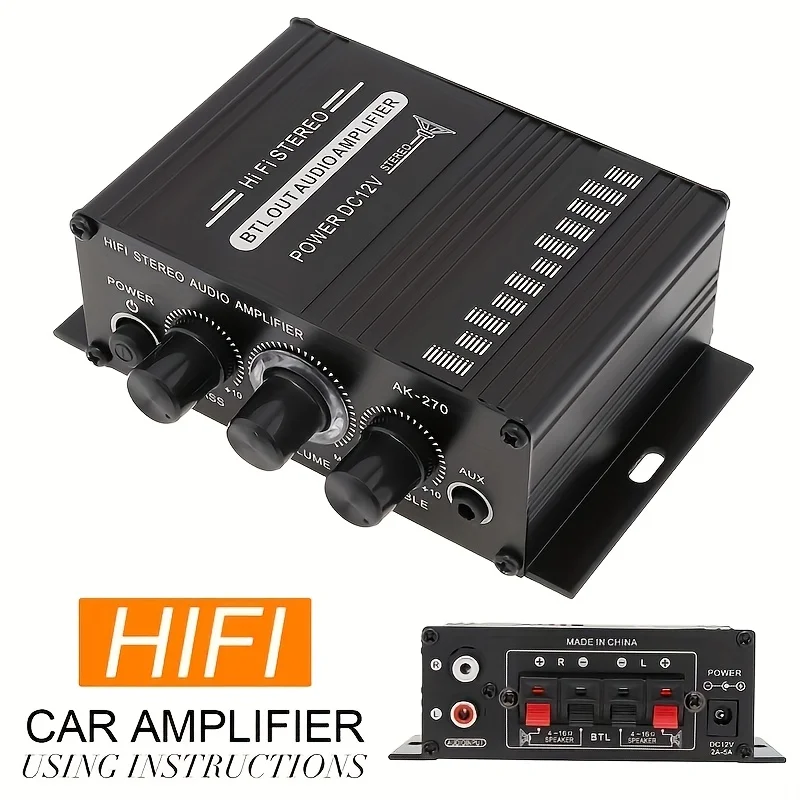 AK-270 แอมพลิฟายเออร์ HIFI ช่อ - Audio Home Cinema บทวิจารณ์และราคา