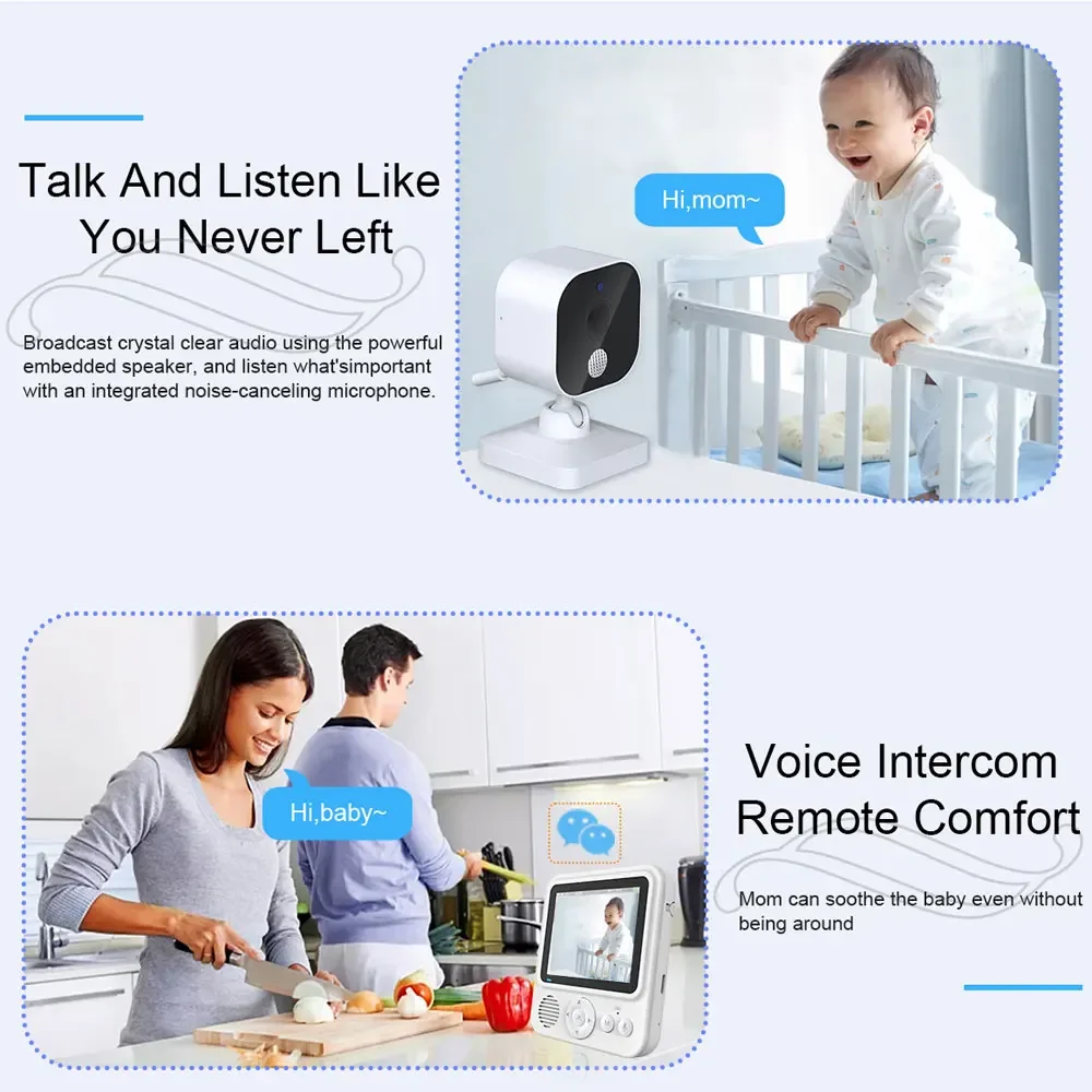 จอภาพวิดีโอสำหรับเด็ก 2.8 นิ้ว - Home Cinema Wireless บทวิจารณ์และราคา
